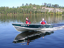 Pine Point Lodge boat